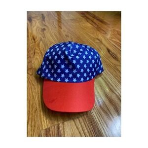 Adult American Flag Stars Red Blue Baseball Cap Hat